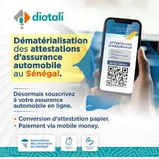 Assurance Auto Digitale Sénégal — SR Voyages